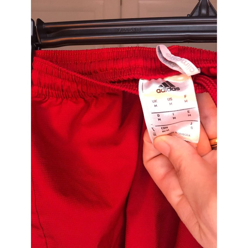 ADIDAS Adizero soccer shorts climalite Red white M - Picture 5 of 8